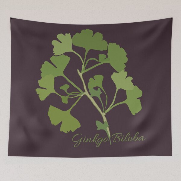 Item preview, Branch of Ginkgo biloba designed and sold by Emi Yañez.