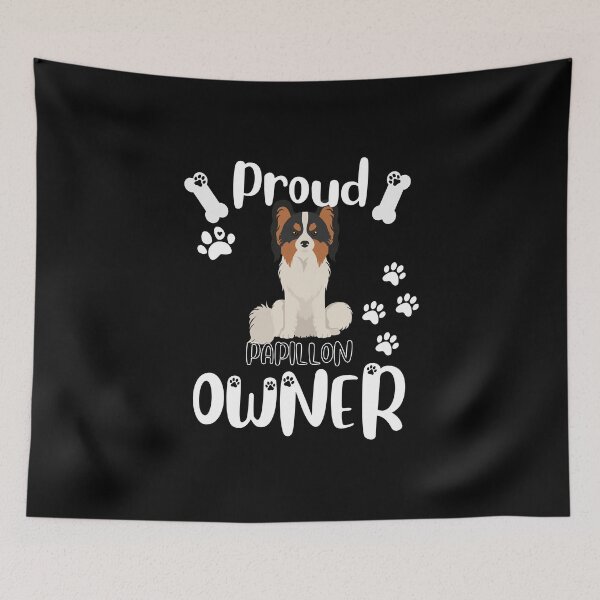 Item preview, Proud Papillon Owner designed and sold by TheDoggoStore.