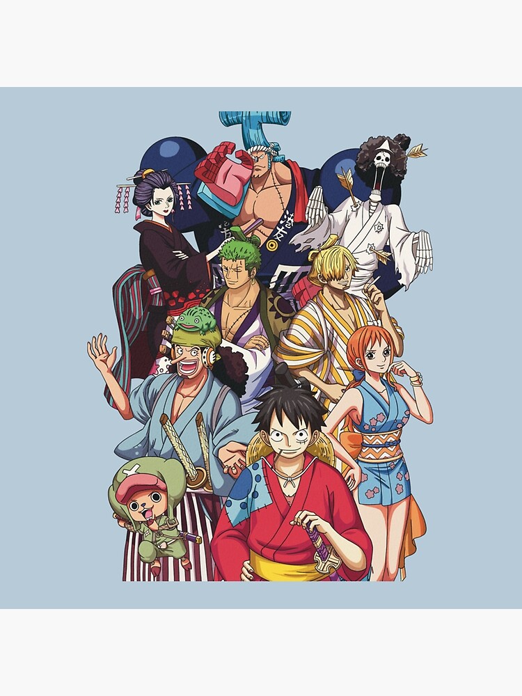 Straw Hat Pirates Character Design for Wano