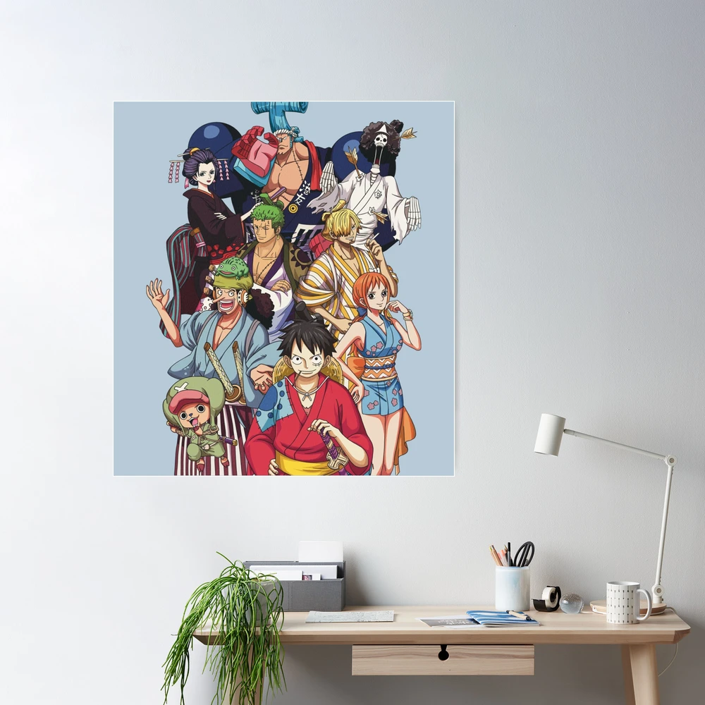 Poster One Piece - The Crew in Wano Country | Wall Art, Gifts & Merchandise  