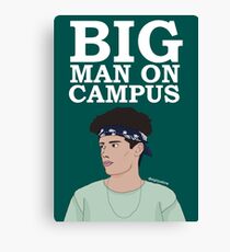 Michael Conor Big Man on Campus Design Canvas Print