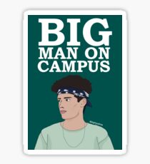Michael Conor Big Man on Campus Design Sticker