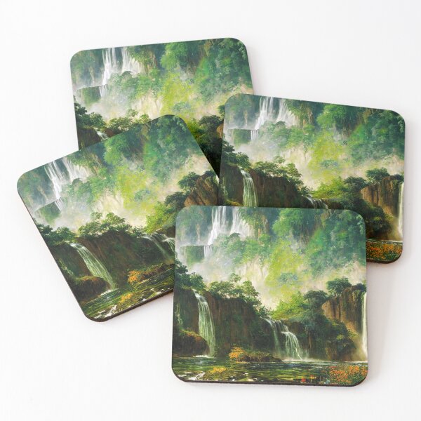 Item preview, Verdant Waterfalls designed and sold by AtlundianRusty.