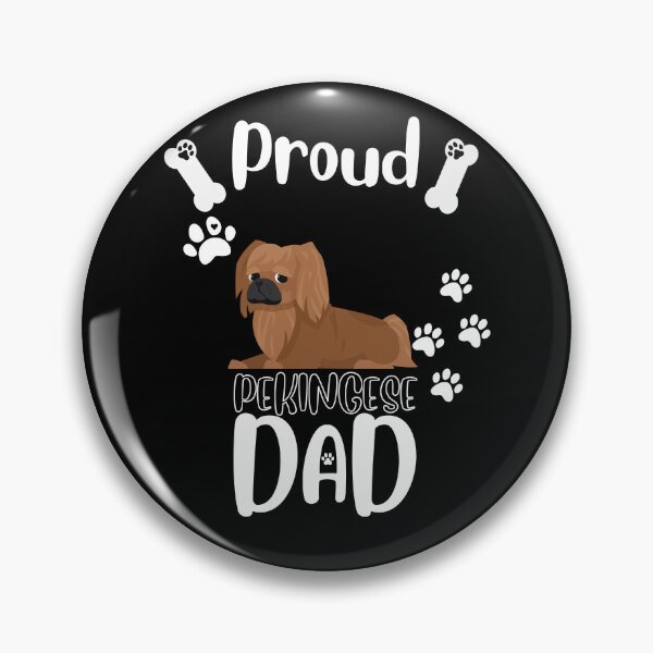 Item preview, Proud Pekingese Dad designed and sold by TheDoggoStore.