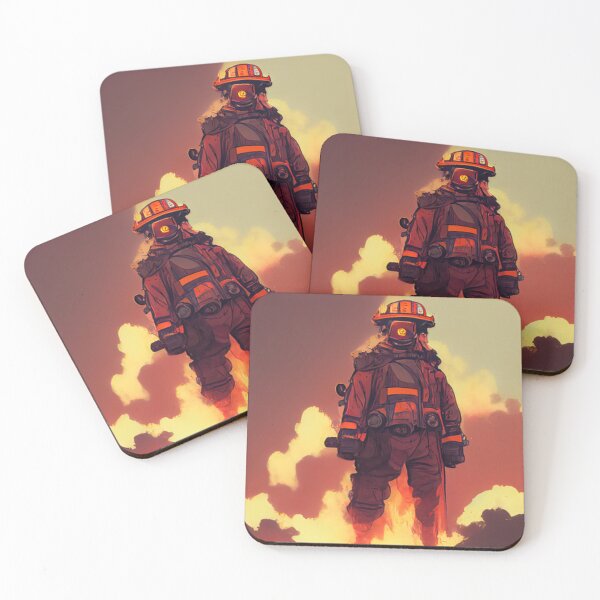 Item preview, Fire fighter | Comics style designed and sold by ComicsFactory.