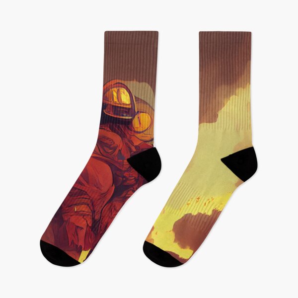 Item preview, Fire fighter | Comics style designed and sold by ComicsFactory.