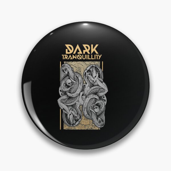 Item preview, Dark Tranquillity black and white skull design  designed and sold by nayes2z8y.