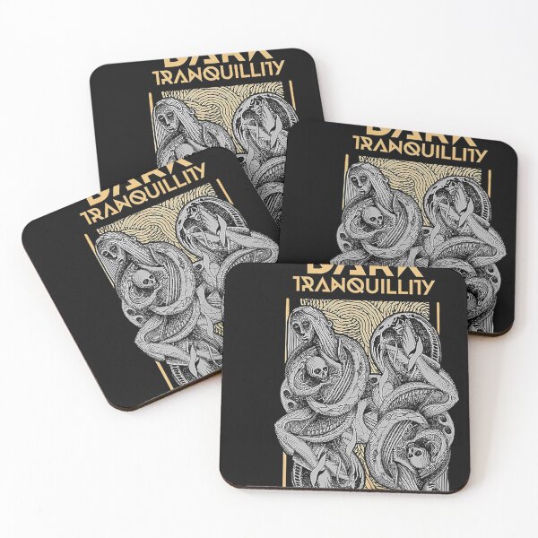 Item preview, Dark Tranquillity black and white skull design  designed and sold by nayes2z8y.