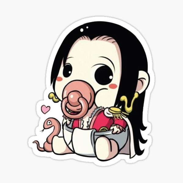 One Piece Boa Hancock Baby Sticker for Sale by kobmamba