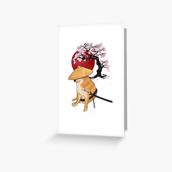 Pixel Art Cheems Bonk Meme Greeting Card for Sale by NoahZahners