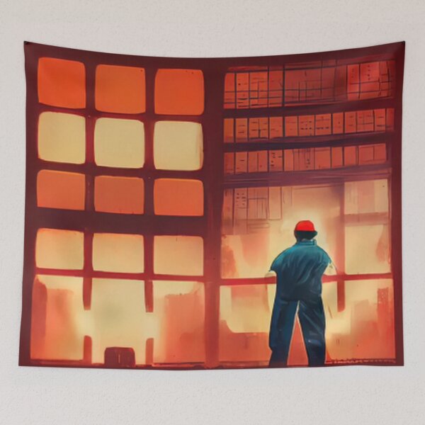 Item preview, Factory worker | Comics style designed and sold by ComicsFactory.