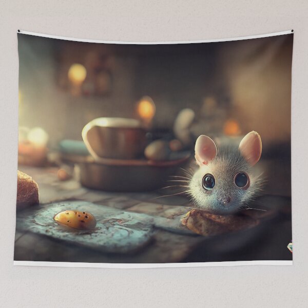Item preview, cute cartoon little mouse designed and sold by Diamant-Co.