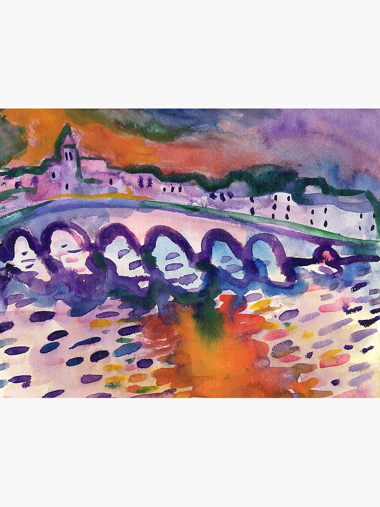 Aperçu 3 sur 3. Impression photo avec l'œuvre Pont n°23 - 1984 créée et vendue par jeanpaulperrenx.
