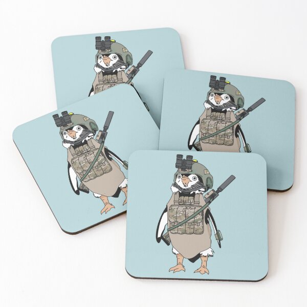 Item preview, Tactical penguin designed and sold by BreannaKi.