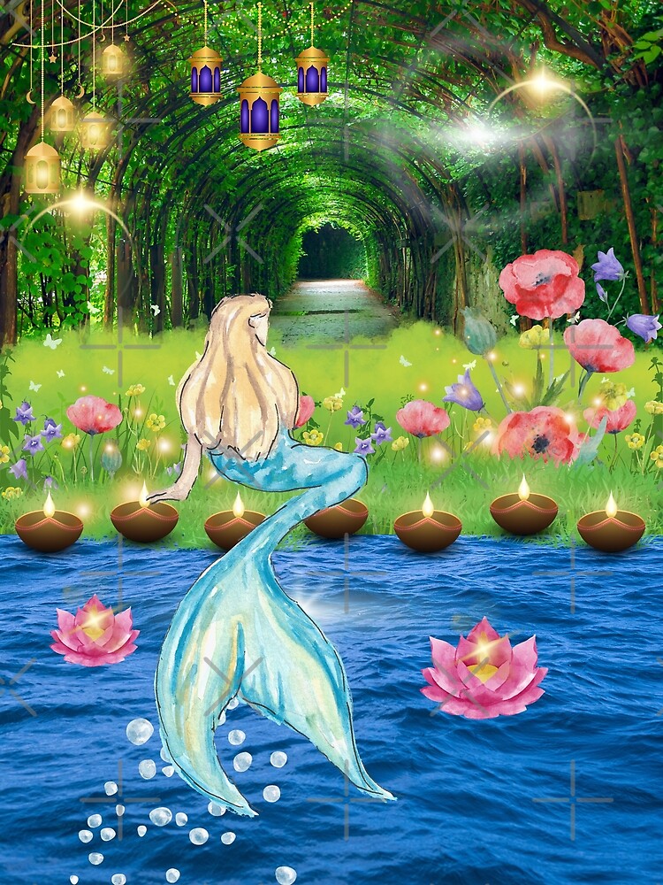 To The Land Of Beautiful Mermaids" Poster for Sale by Oorviart