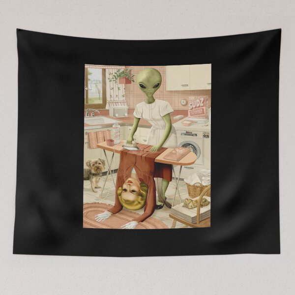 Item preview, Alien Do Laundry Day Funny designed and sold by naneztursoe.