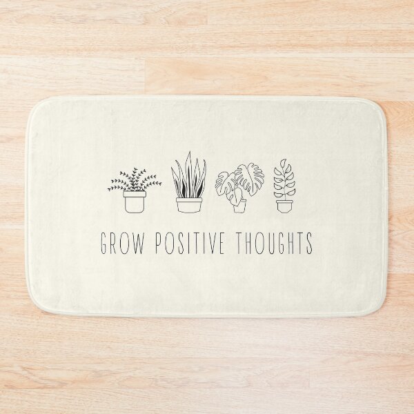Item preview, grow positive thoughts designed and sold by ohleeve.