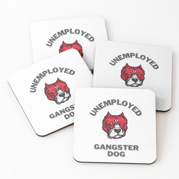 Item preview, Unemployed gangster dog designed and sold by GamersLands.