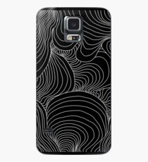 Indie Wellen Design Hülle & Klebefolie für Samsung Galaxy