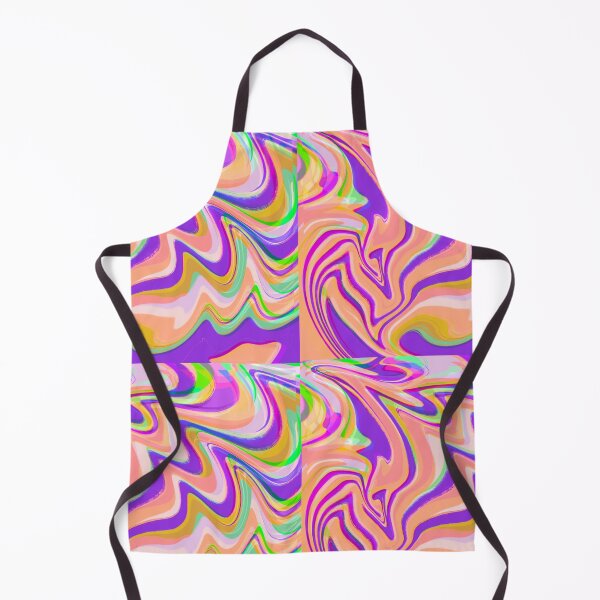 Item preview, Mosaic Salmon Pink, Purple, Orange, Neon Green, and Lilac Marble Pattern Design designed and sold by theprintedclub.