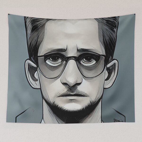 Item preview, Edward Snowden | Comics style designed and sold by ComicsFactory.