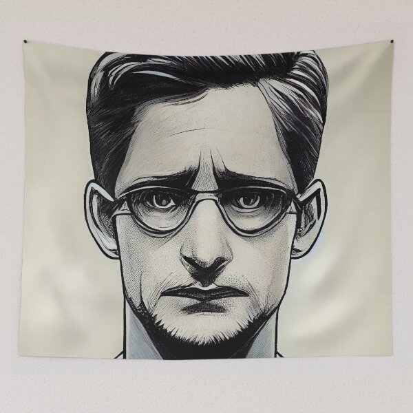 Item preview, Edward Snowden | Comics style designed and sold by ComicsFactory.