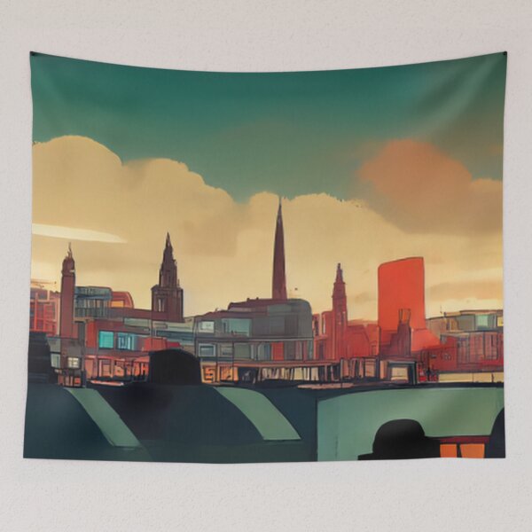 Aperçu de l'œuvre Dublin | Comics style créée et vendue par ComicsFactory.