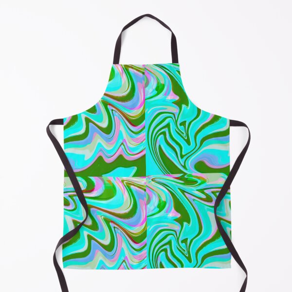 Item preview, Mosaic Neon Blue, Purple, Pink, Green, and Lilac Marble Pattern Design designed and sold by theprintedclub.
