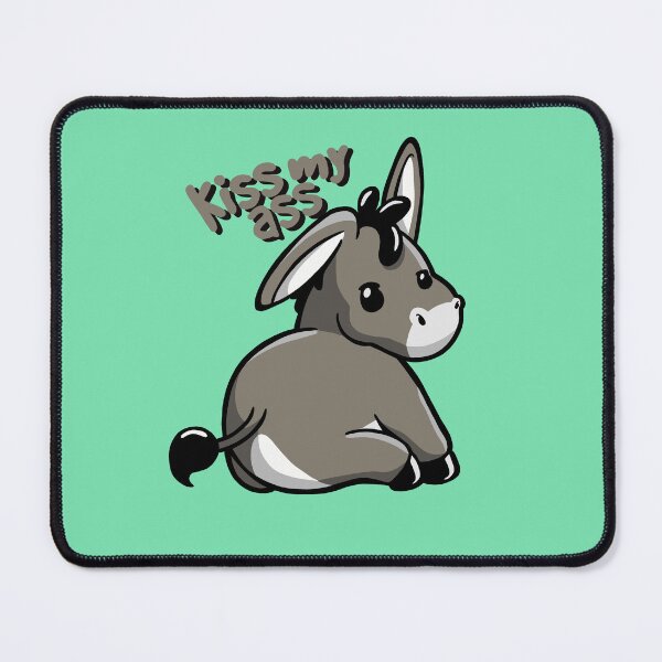 Item preview, Kiss my a** Donkey designed and sold by OnlyCoolDesigns.