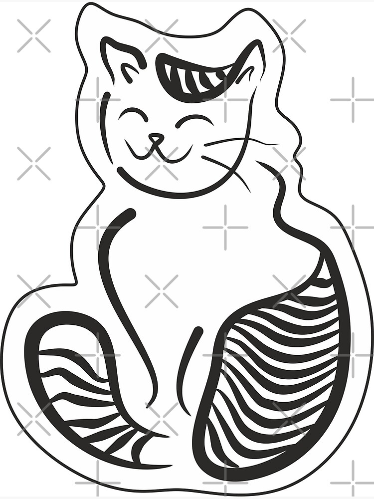 "Cute cat" Poster for Sale by tokoloko | Redbubble