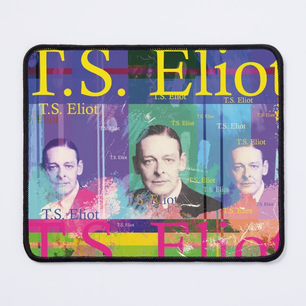 Item preview, Portrait, TS Eliot, English poet and Nobel Prize winner in Literature designed and sold by Mauswohn.