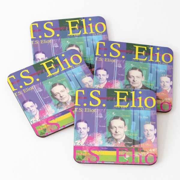 Item preview, Portrait, TS Eliot, English poet and Nobel Prize winner in Literature designed and sold by Mauswohn.