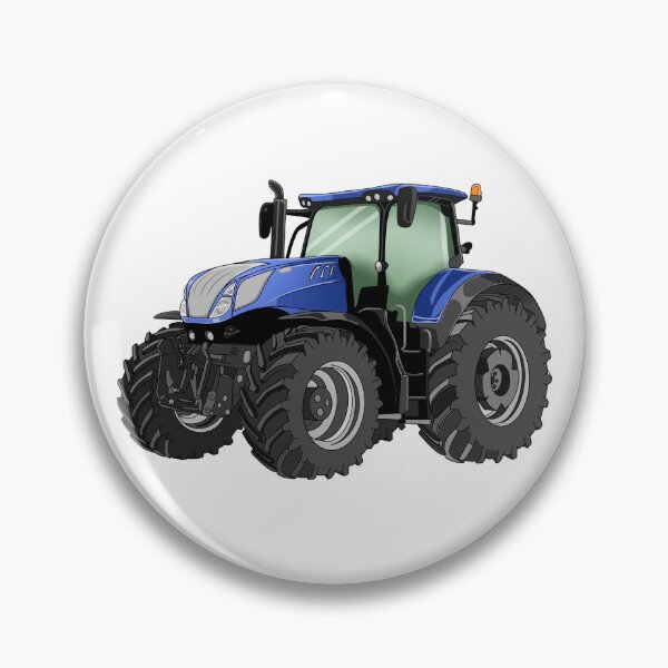 Item preview, Tractor Blue Tractor Drawing designed and sold by Neebotha.