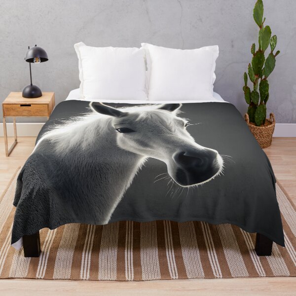 Item preview, Young black and white cute horse designed and sold by Diamant-Co.