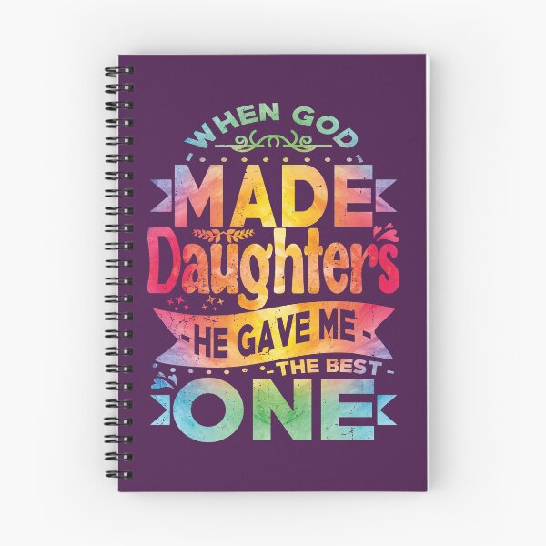 Item preview, When God made Daughters He gave me the Best One Gift For Daughter ,stepdaughter,daughter in law designed and sold by YAHIA-14.