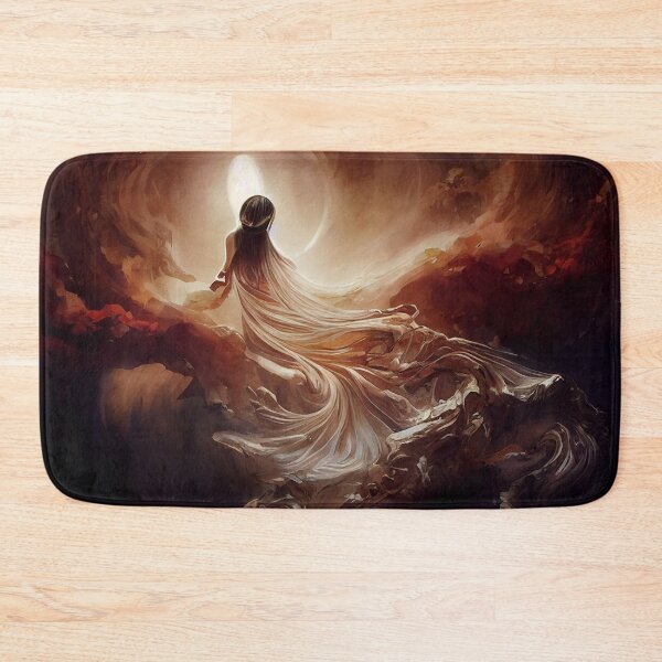 Item preview, woman in a long dress running towards the light designed and sold by Diamant-Co.