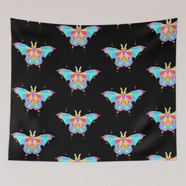 Item preview, Colourful moth designed and sold by Lick Deeznuts.