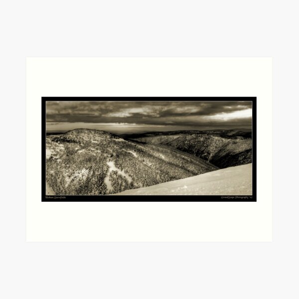 Hotham Snowfields Art Print