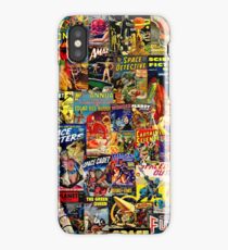 Sci-Fi Comic Collage iPhone Case