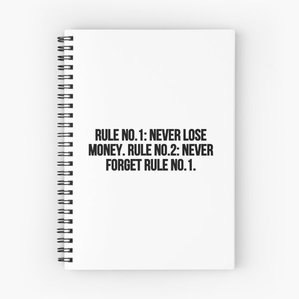 Item preview, Rule No.1: Never lose money. Rule No.2: Never forget rule No.1. designed and sold by Music-design-22.