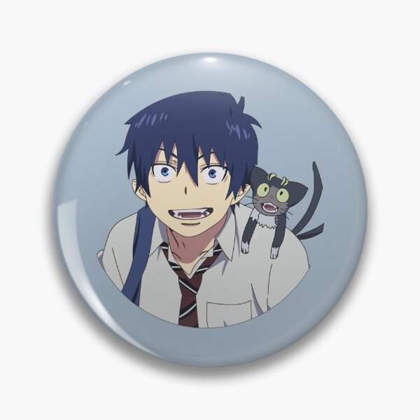 Item preview, Blue Exorcist - Rin Okumura and Kuro designed and sold by BreannaKi.