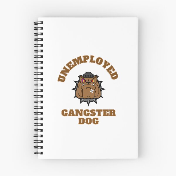 Item preview, Unemployed gangster dog designed and sold by GamersLands.