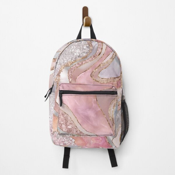 Item preview, Rose Marble, Pearl and crystals geode Digital art designed and sold by k9printart.