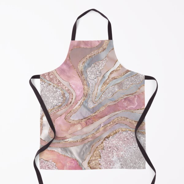 Item preview, Rose Marble, Pearl and crystals geode Digital art designed and sold by k9printart.