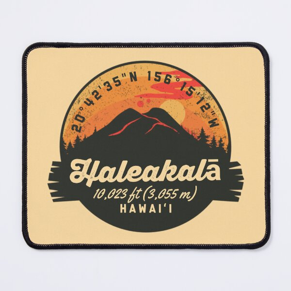 Item preview, Haleakalā Volcano Souvenir Badge Hawaiʻi designed and sold by mountainfad.