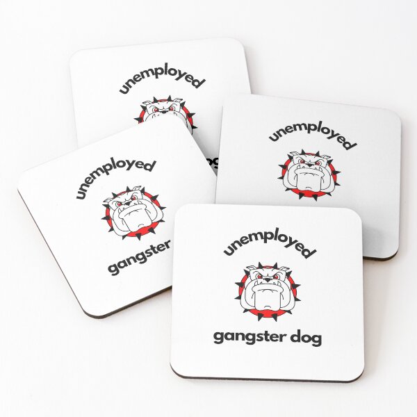 Item preview, Unemployed gangster dog designed and sold by GamersLands.