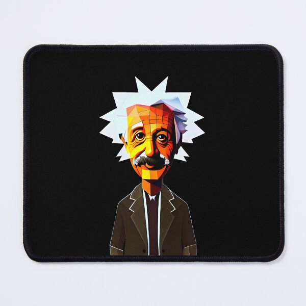 Item preview, Albert Einstein in Brown Coat designed and sold by PolygonXYZ.