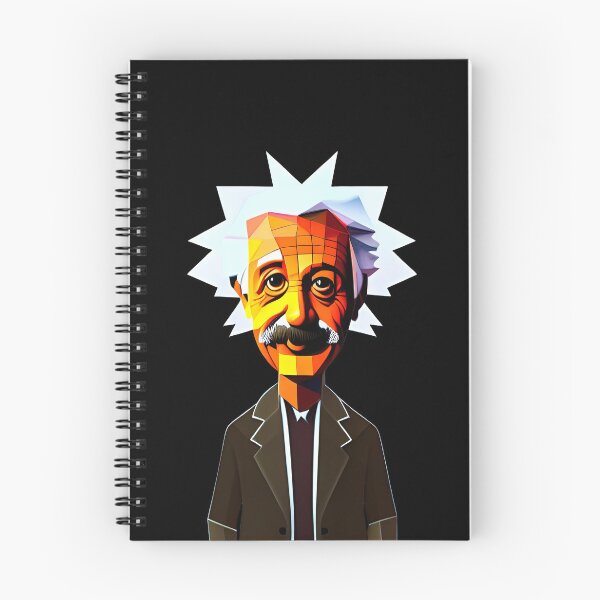 Item preview, Albert Einstein in Brown Coat designed and sold by PolygonXYZ.