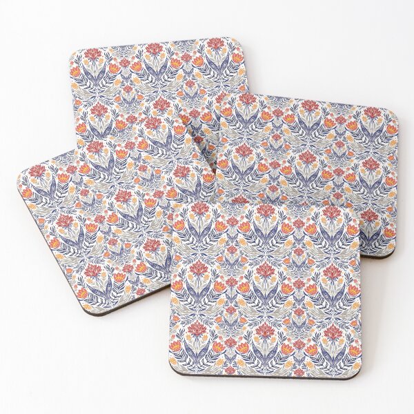 Item preview, Folk flowers pattern designed and sold by Veleri.