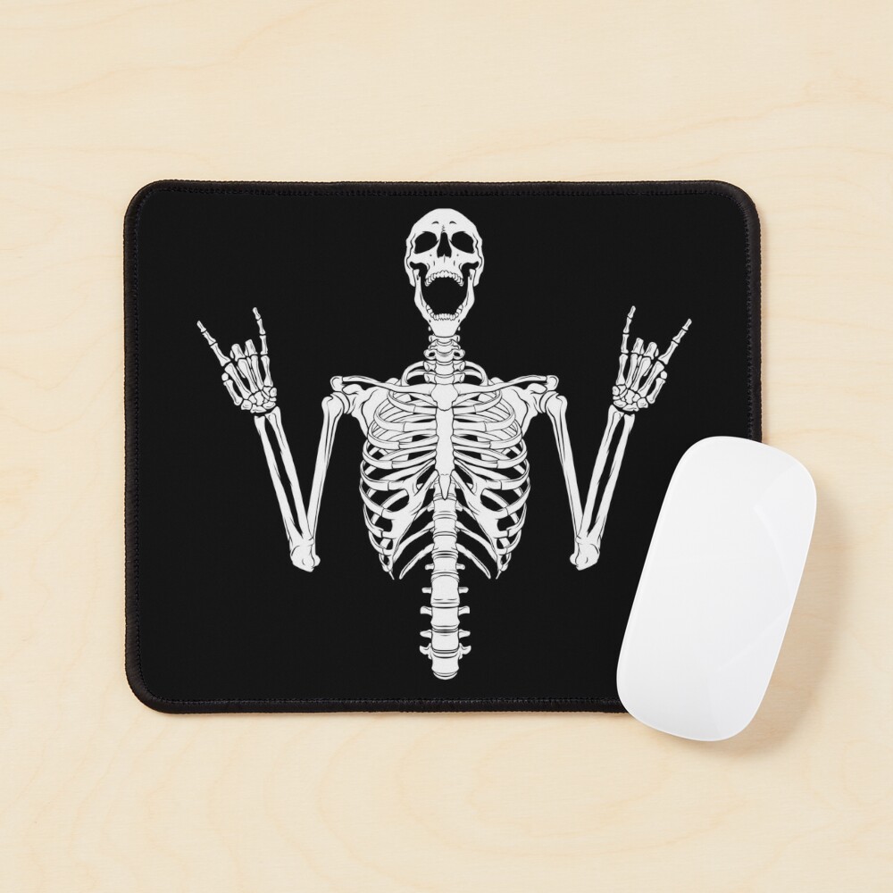 Rocker Skeleton Hand Slim Koozie – Custom Crafts by Michelle